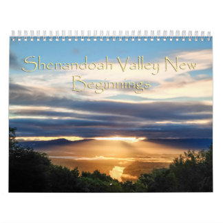 Calendário Shenandoah Valley New Beginnings Sunrise Calendári