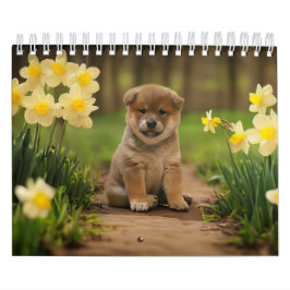 Calendário Shiba Inu Puppies