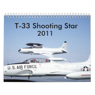 Calendário Shooting Stars T-33