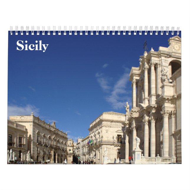 Calendário Sicília 2027 (Capa)