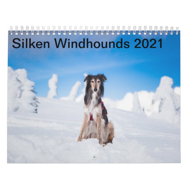 Calendário Silken Windhounds 221 Adultos 2 (Capa)