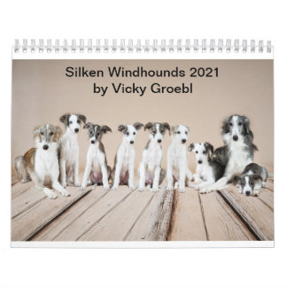 Calendário Silken Windhounds 221 por Vicky Groebl - Puppies 2
