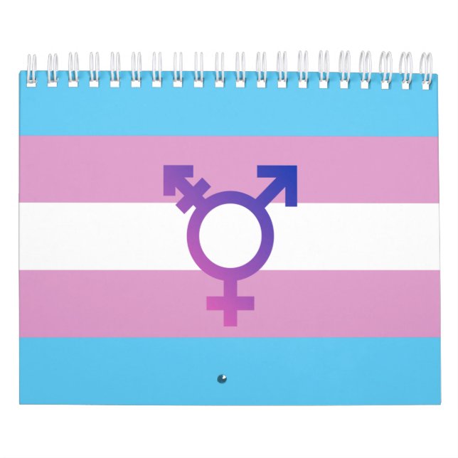 Calendário Símbolo e Orgulho Transgênero (Capa)