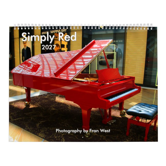 Calendário Simply Red 2027 (Capa)