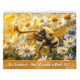 Calendário Sinfonia de Insetos – Insetos Musicais em Flor
