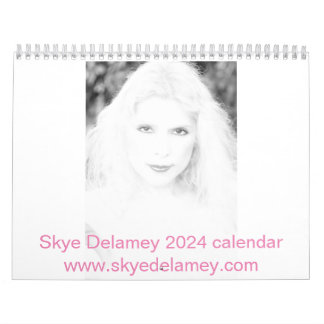 Calendário Skye Delamey 2024