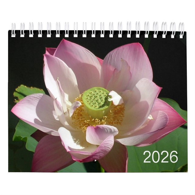Calendário Small Flowers Calendar 2026 (Capa)