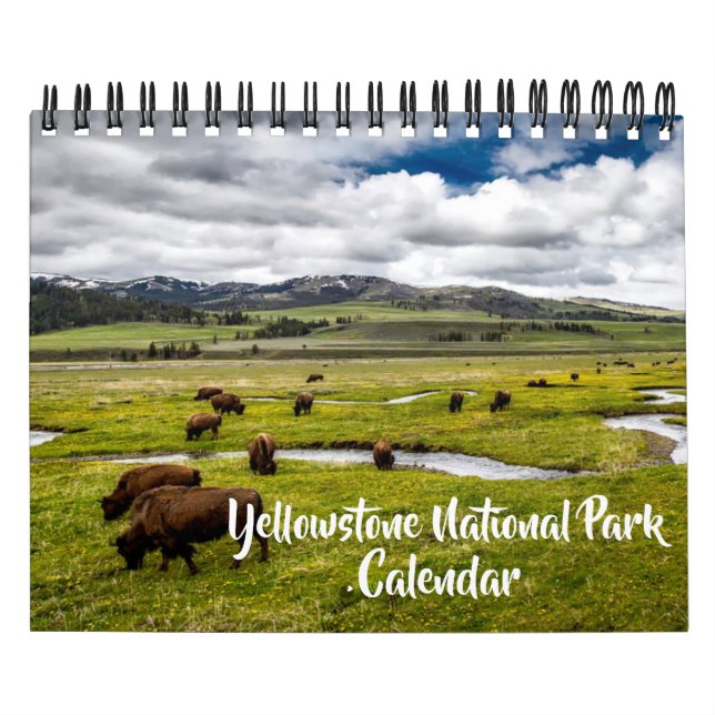 Calendário Small Yellowstone Park Calendar (Capa)