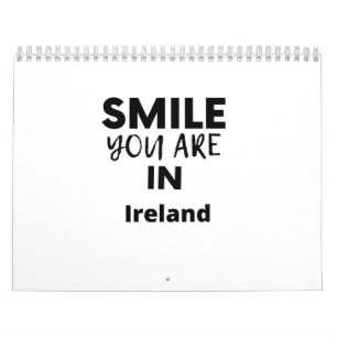 Calendário SMILE YOU ARE IN Ireland