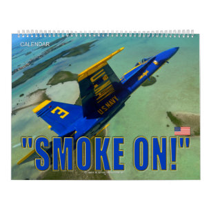 Calendário "SMOKE ON!" - Equipe de Manifestação Naval dos EUA
