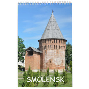 Calendário Smolensk, Rússia, 12 meses