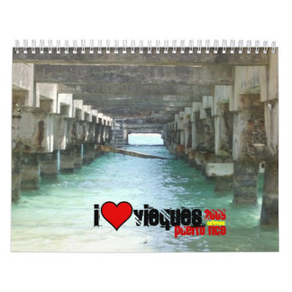 Calendário Sob o cais em Esperanza, coração, 2009, puert…