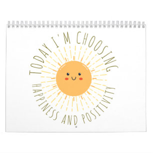 Calendário Sol Sorridente Fofo