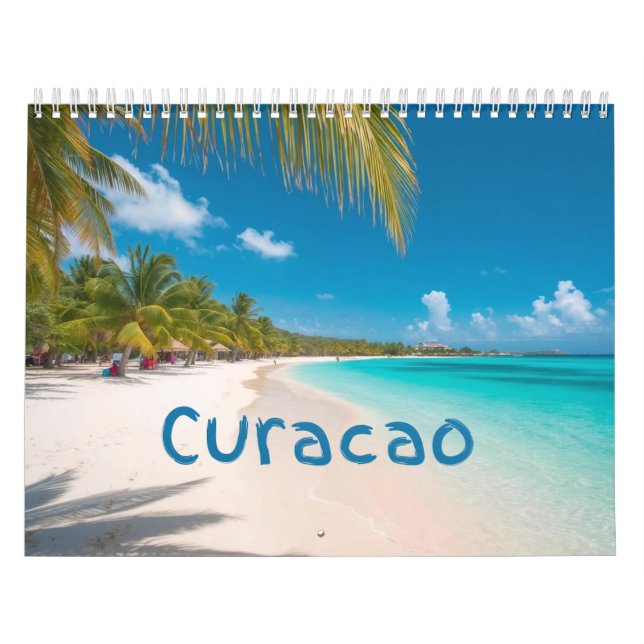 Calendário Sonho de férias em Curaçao (Capa)