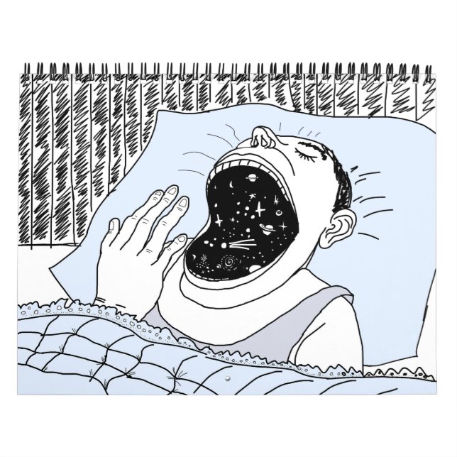 Calendário sonhos astronômicos (Capa)