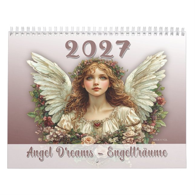 Calendário Sonhos de Anjo – Engelträume 2027 (Capa)