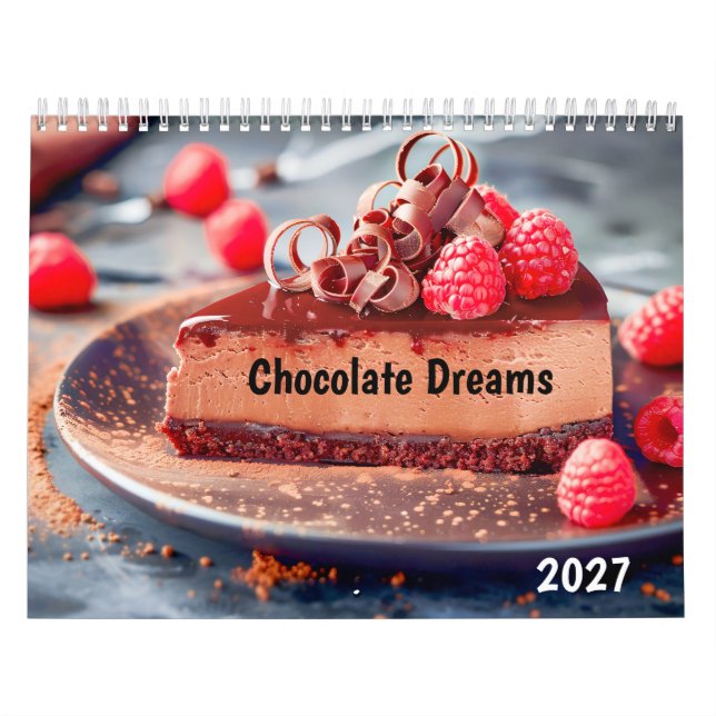 Calendário Sonhos de Chocolate – Um Ano de Doce Tentação (Capa)