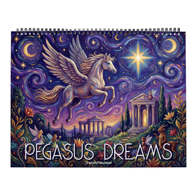 Calendário Sonhos de Pégaso (Capa)