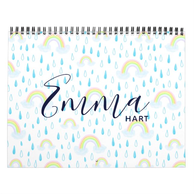 Calendário Sonhos do Arco-íris (Capa)