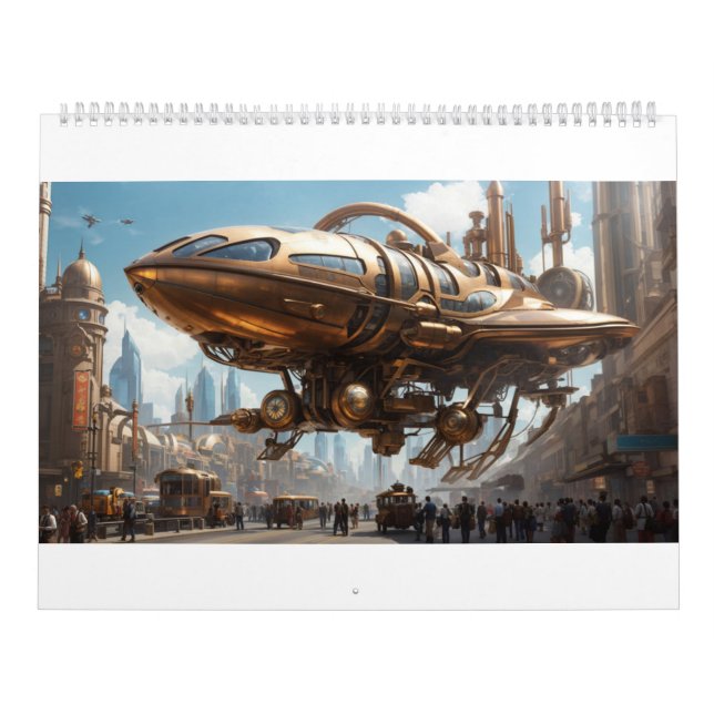 Calendário Sonhos Steampunk (Capa)