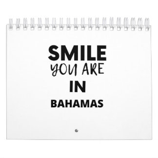 CALENDÁRIO SORRISO QUE ESTÁ EM BAHAMAS