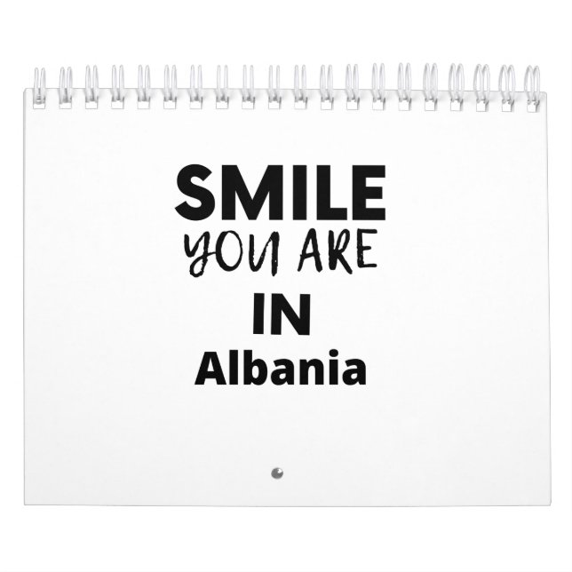 CALENDÁRIO SORRISO QUE ESTÁ NA ALBÂNIA (Capa)