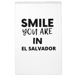 Calendário SORRISO QUE VOCÊ ESTÁ EM El Salvador