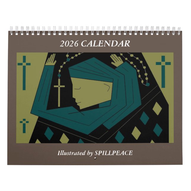 Calendário Spillpeace 2026 (Capa)