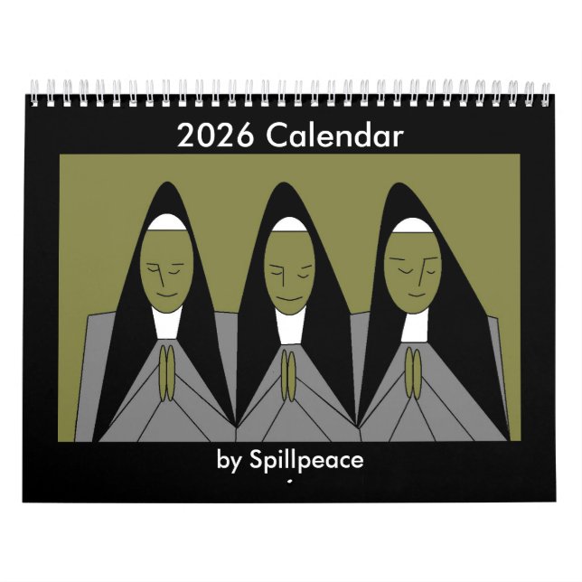 Calendário Spillpeace 2026 (Capa)