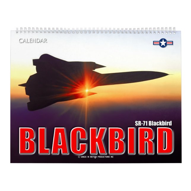 CALENDÁRIO SR-71 BLACKBIRD (Capa)