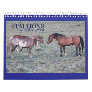 Calendário "Stallions" MustangWild 2026