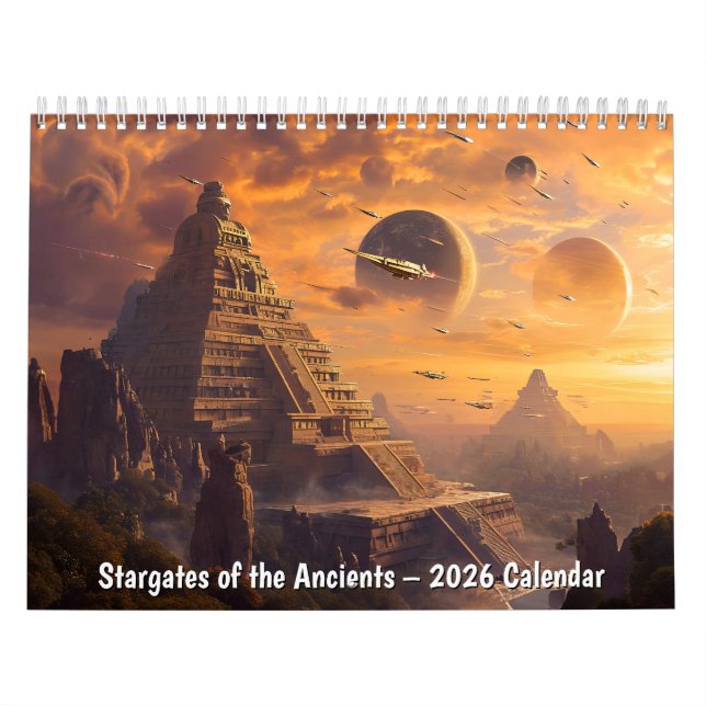 Calendário Stargates of the Ancients – 2026 Calendar (Capa)