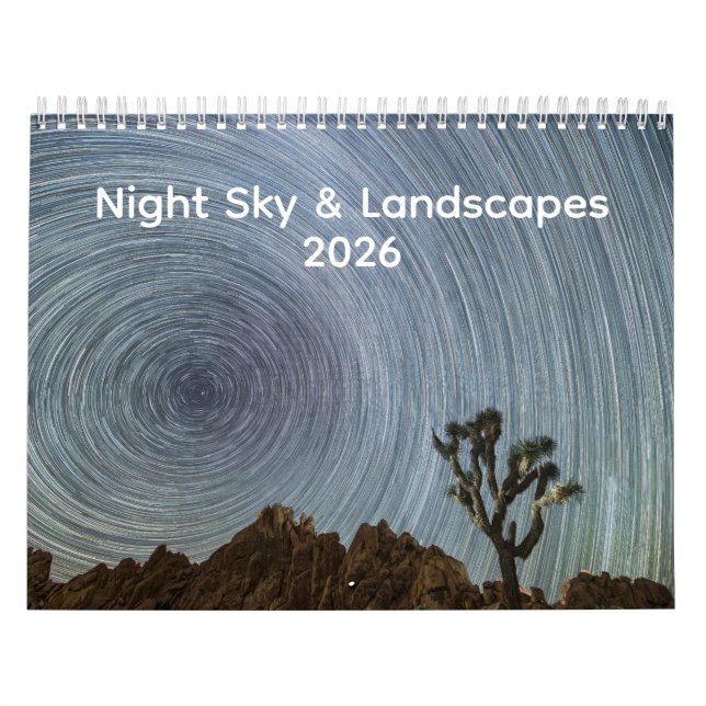 Calendário Stars, Mountains & Horizons: A 2026 Photo Calendar (Capa)