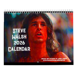 Calendário Steve Walsh