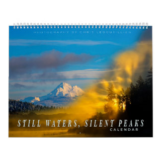 Calendário Still Waters, Silent Peaks – Calendar Pacific NW