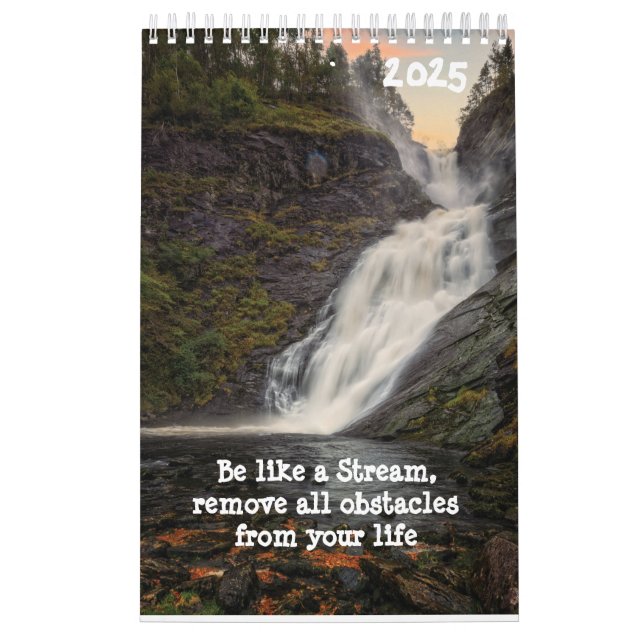 Calendário Stream Nature lover 2025 (Capa)