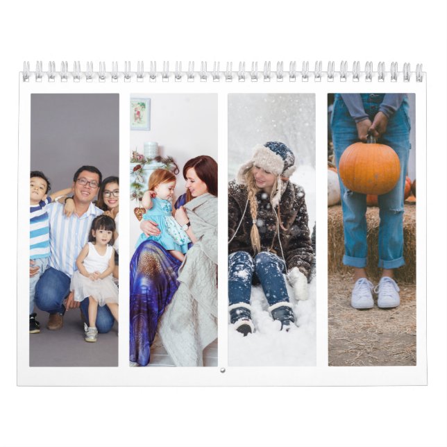 Calendário Sua Foto Mês por Mês Personalizada (Capa)