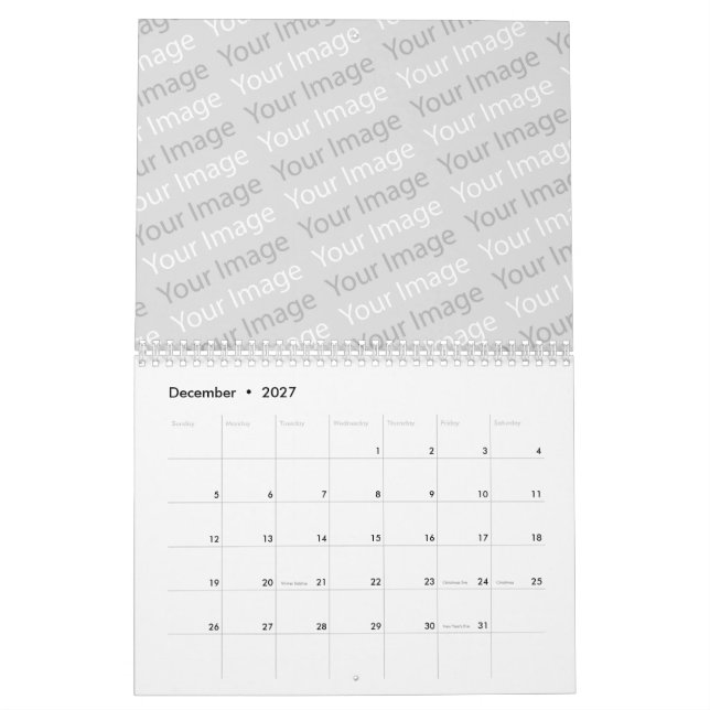 Calendário Sua imagem (Dez 2027)