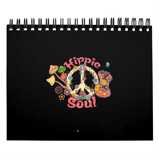 Calendário Sublimação de Hippie Soul (Capa)