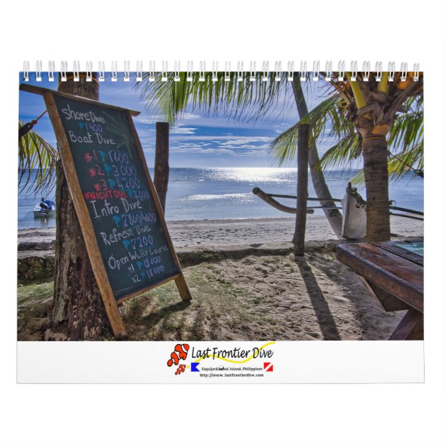 Calendário Submarino de Siquijor S- L (Capa)
