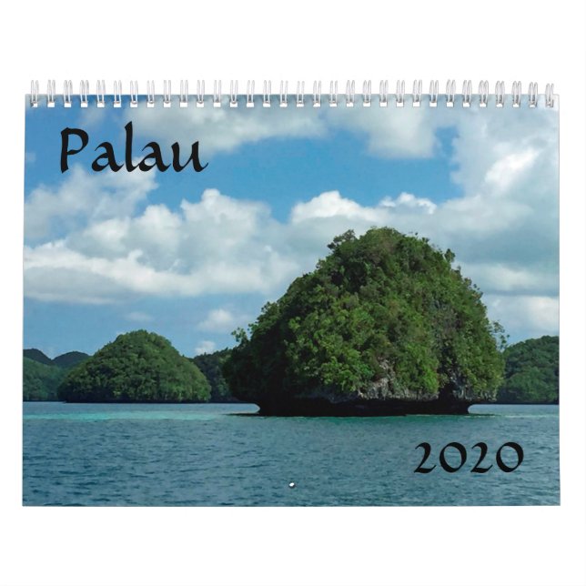 Calendário Submarino - Palau (Capa)