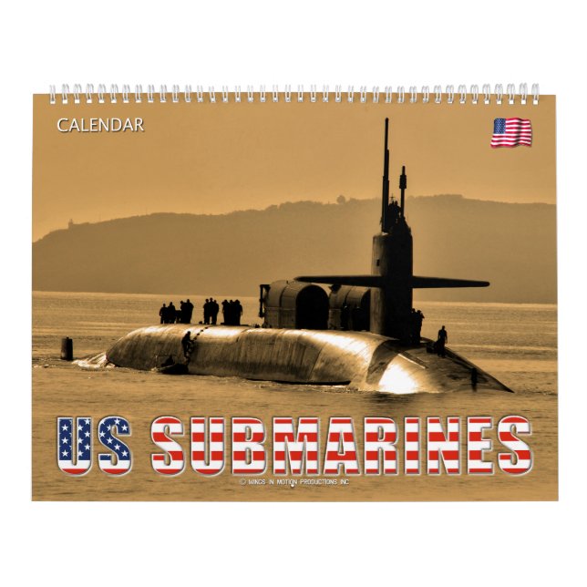 CALENDÁRIO SUBMARINOS DOS EUA (Capa)