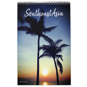 Calendário sudeste asiático (com localidades) 2026