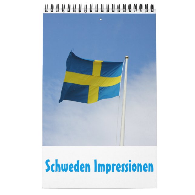 Calendário Suécia Impressionen (Capa)