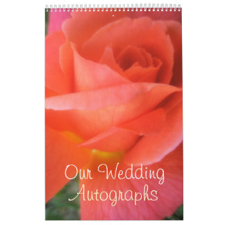 Calendário Summer Rosa Wedding