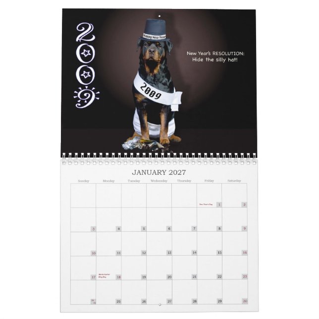 Calendário Sundance:  Acima de próximo e de pessoal (Jan 2027)