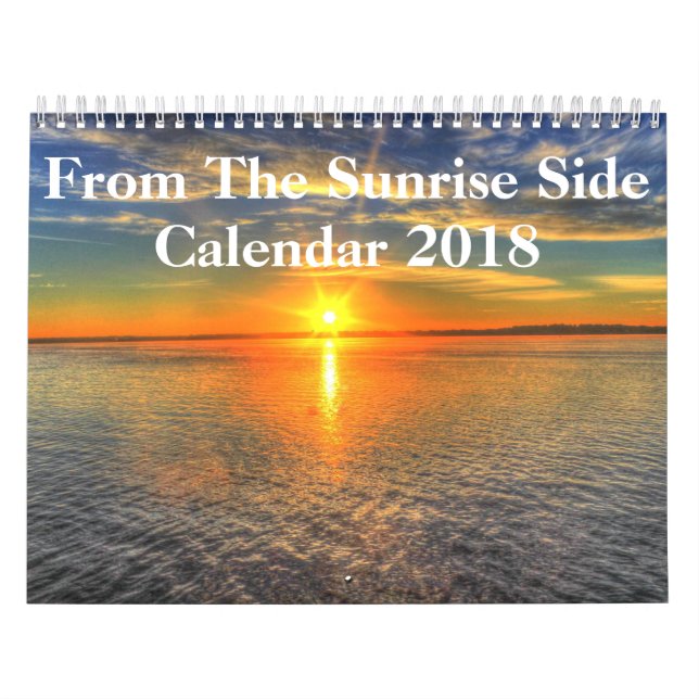 Calendário Sunrise Side 2018 (Capa)