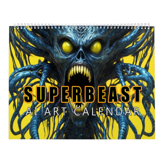 Calendário Superbeast AI Art (Capa)