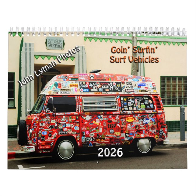 Calendário Surf Mobiles 2026 (Capa)
