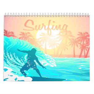 Calendário Surfista